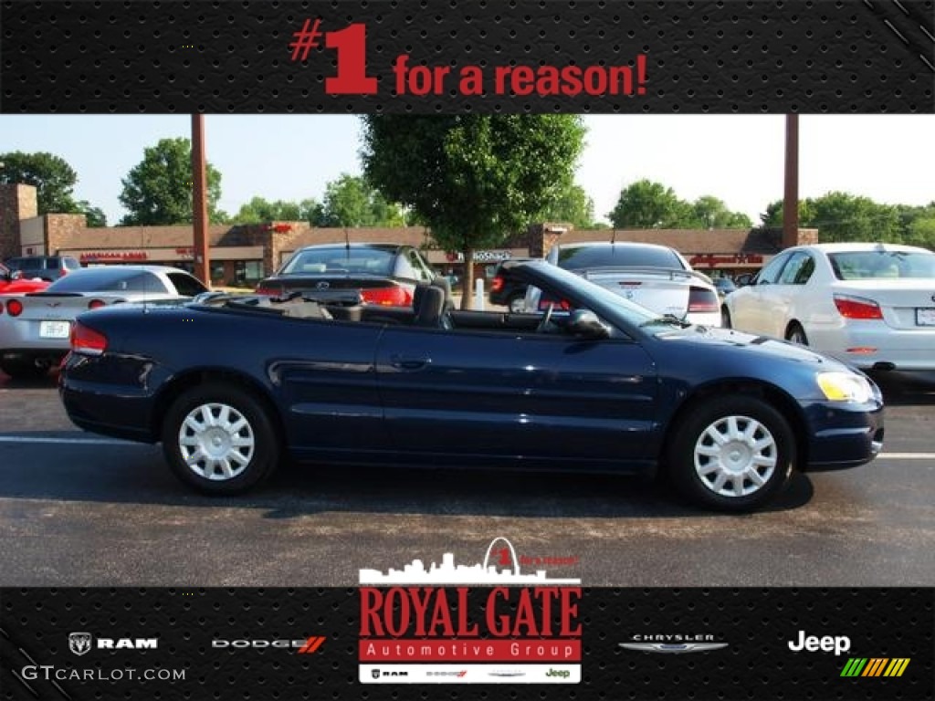 Deep Blue Pearl Chrysler Sebring