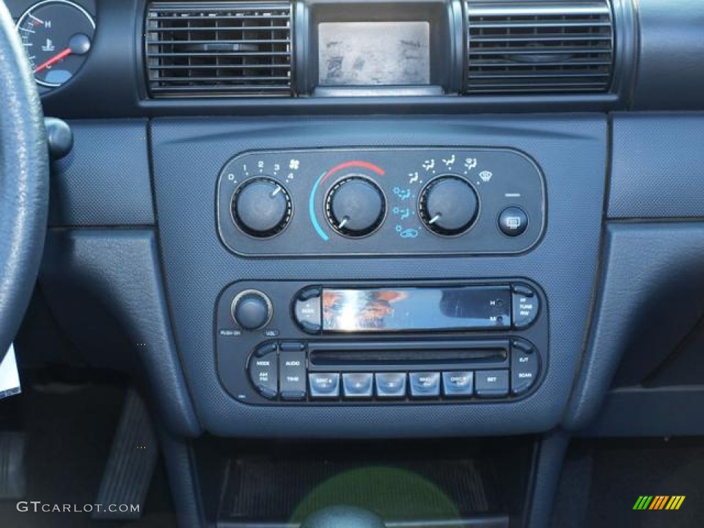 2005 Chrysler Sebring Convertible Controls Photos