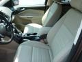 Medium Light Stone 2014 Ford Escape Titanium 2.0L EcoBoost 4WD Interior Color