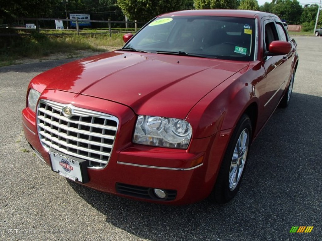 2007 300 Touring AWD - Inferno Red Crystal Pearlcoat / Dark Slate Gray/Light Slate Gray photo #1