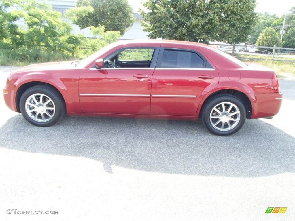 2007 300 Touring AWD - Inferno Red Crystal Pearlcoat / Dark Slate Gray/Light Slate Gray photo #11
