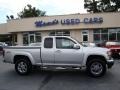 2010 Pure Silver Metallic GMC Canyon SLE Extended Cab 4x4  photo #1