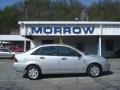 2007 CD Silver Metallic Ford Focus ZX4 S Sedan  photo #1