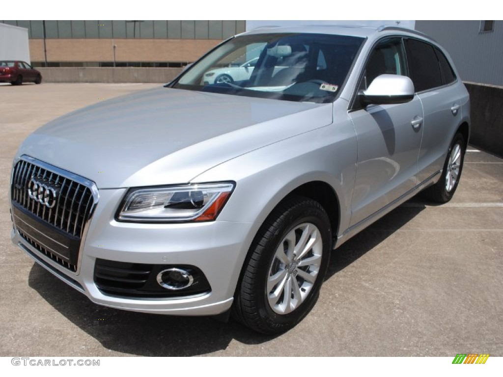 Ice Silver Metallic 2013 Audi Q5 2.0 TFSI quattro Exterior Photo #82700371