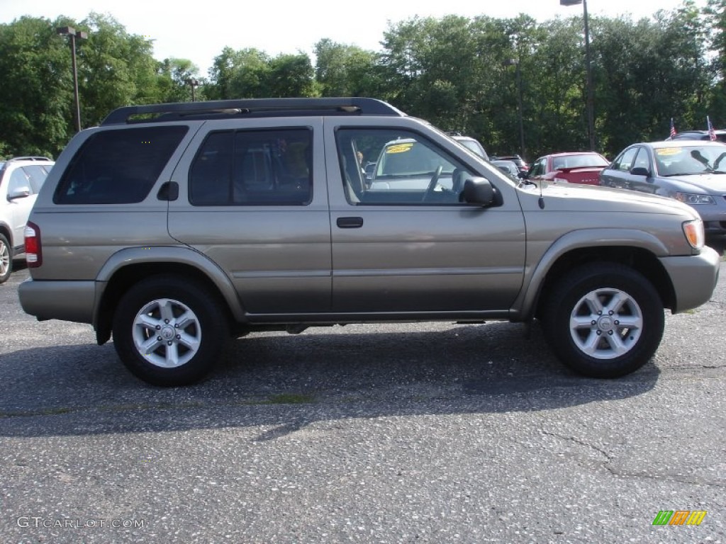 2003 Pathfinder SE 4x4 - Polished Pewter Metallic / Charcoal photo #7