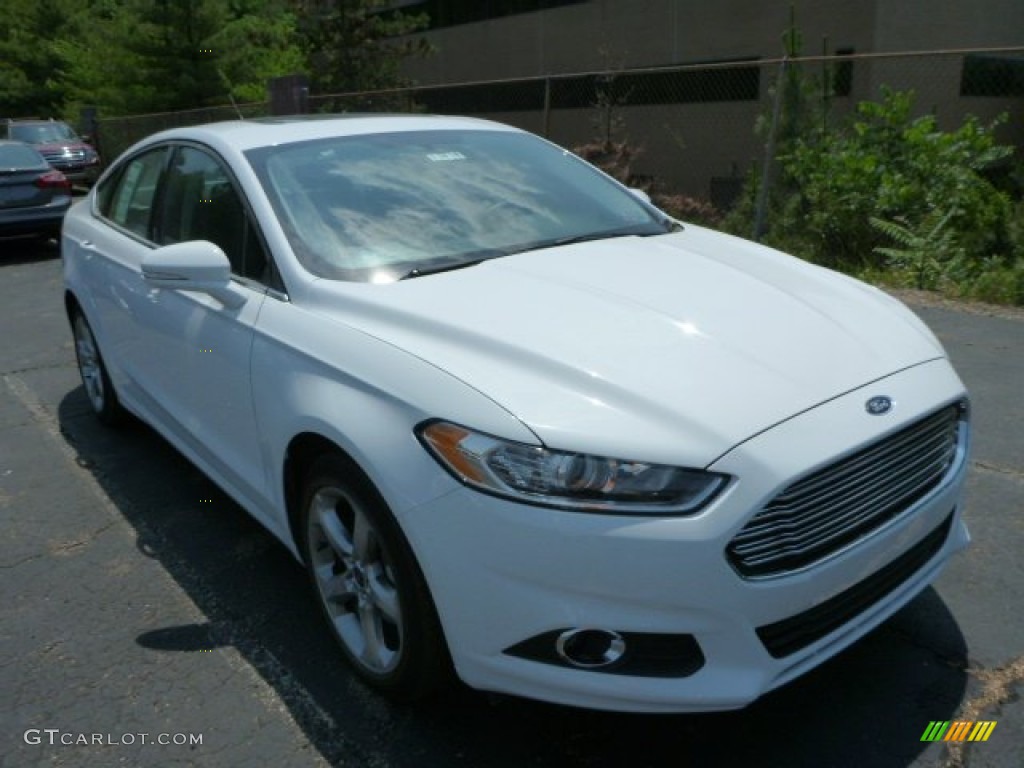 Oxford White Ford Fusion