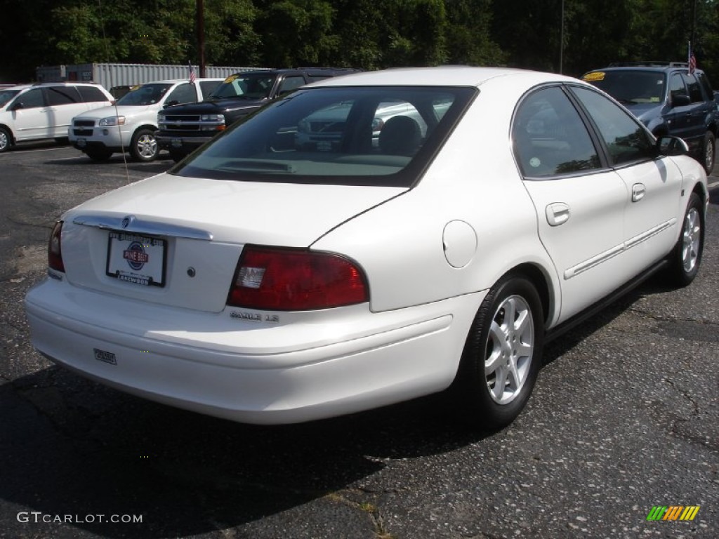 2002 Sable LS Premium Sedan - Vibrant White / Medium Graphite photo #5