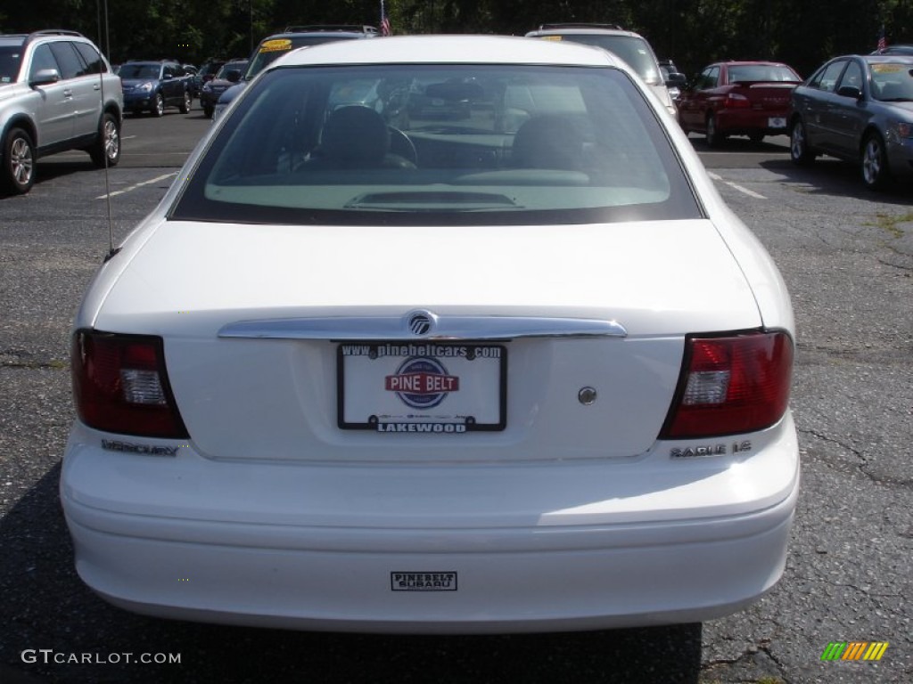 2002 Sable LS Premium Sedan - Vibrant White / Medium Graphite photo #6
