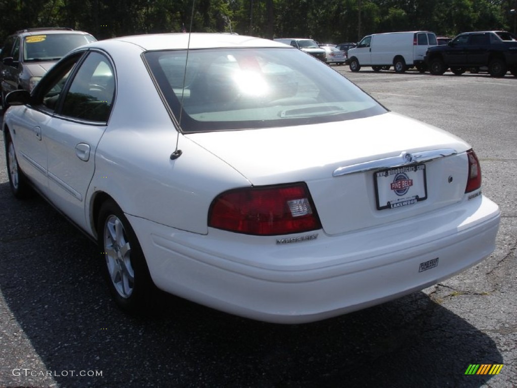 2002 Sable LS Premium Sedan - Vibrant White / Medium Graphite photo #7