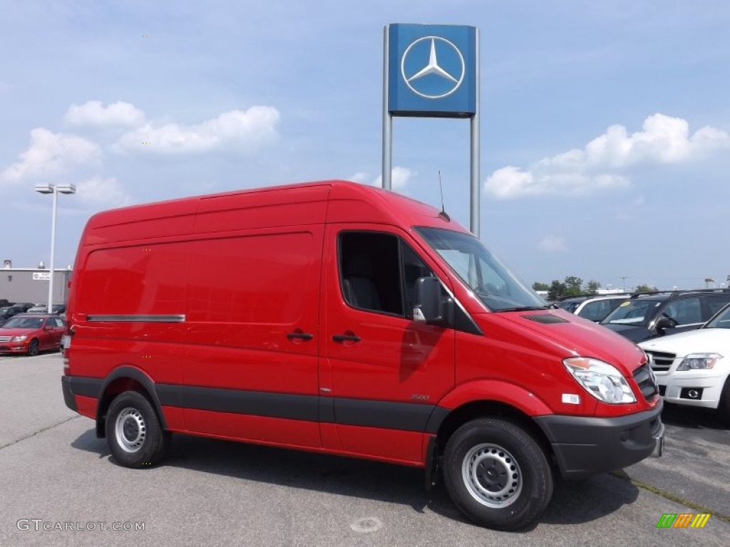 2013 Mercedes-Benz Sprinter 2500 High Roof Cargo Van Exterior Photos