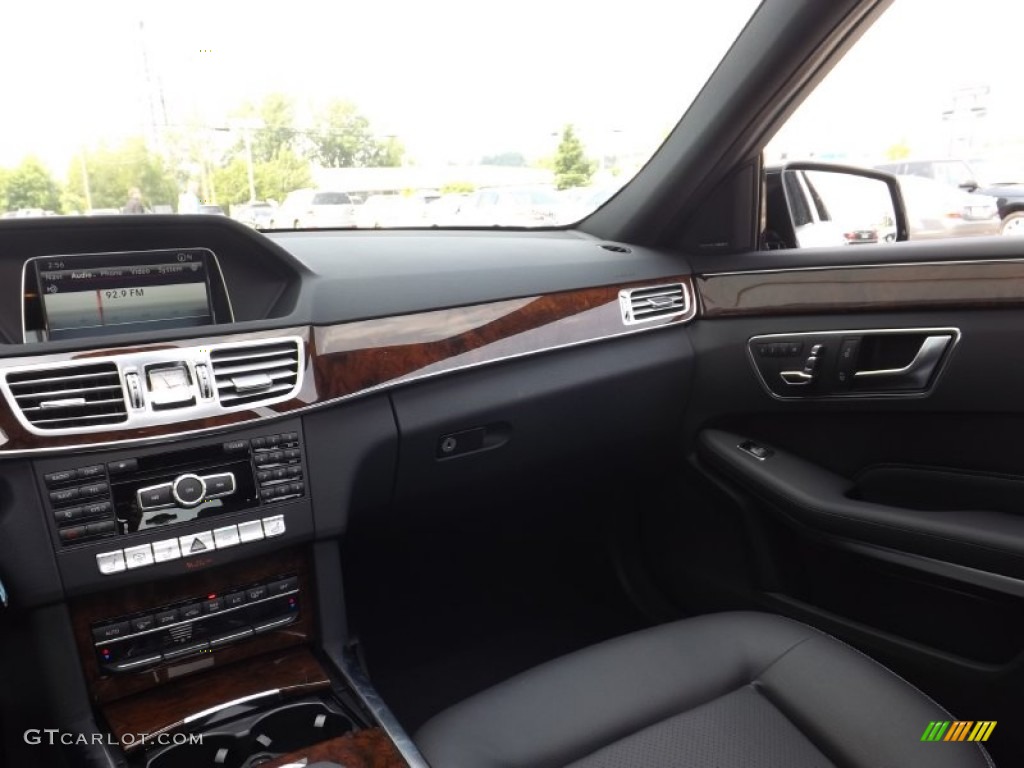 2014 E 350 4Matic Sport Sedan - Black / Black photo #8