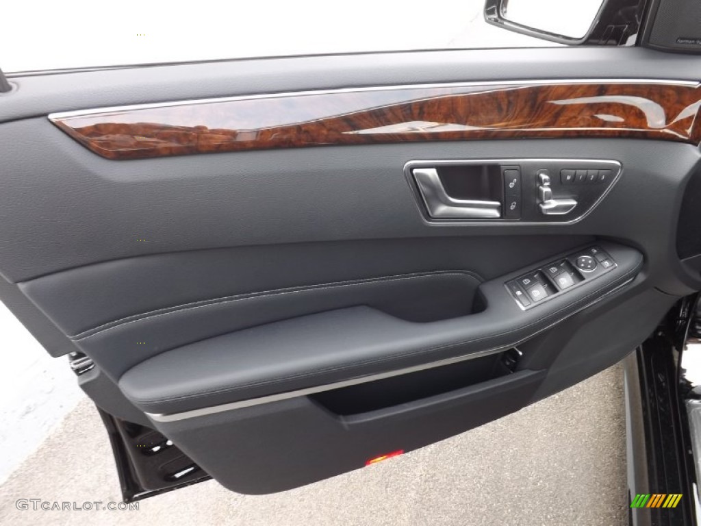 2014 E 350 4Matic Sport Sedan - Black / Black photo #12