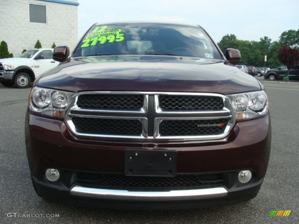 Deep Molten Red Pearl 2012 Dodge Durango SXT AWD Exterior Photo #82701901