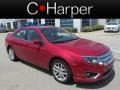 Sangria Red Metallic 2010 Ford Fusion SEL V6