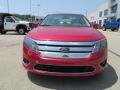 2010 Sangria Red Metallic Ford Fusion SEL V6  photo #4