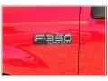 2002 Red Ford F350 Super Duty XLT Crew Cab Dually  photo #2