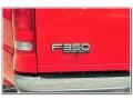 2002 Red Ford F350 Super Duty XLT Crew Cab Dually  photo #6