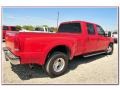 2002 Red Ford F350 Super Duty XLT Crew Cab Dually  photo #11