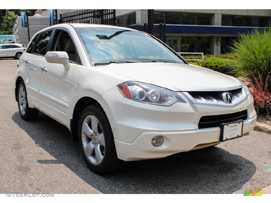 2008 RDX  - White Diamond Pearl / Taupe photo #1