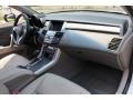 Taupe 2008 Acura RDX Standard RDX Model Dashboard