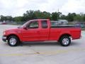 2002 Bright Red Ford F150 XLT SuperCab  photo #6
