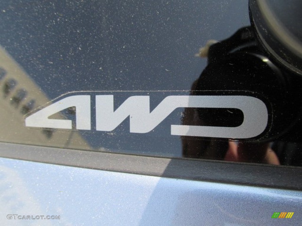2008 CR-V EX-L 4WD - Glacier Blue Metallic / Ivory photo #11