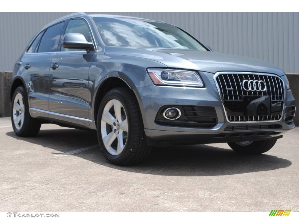 2013 Q5 2.0 TFSI hybrid quattro - Monsoon Gray Metallic / Black photo #1