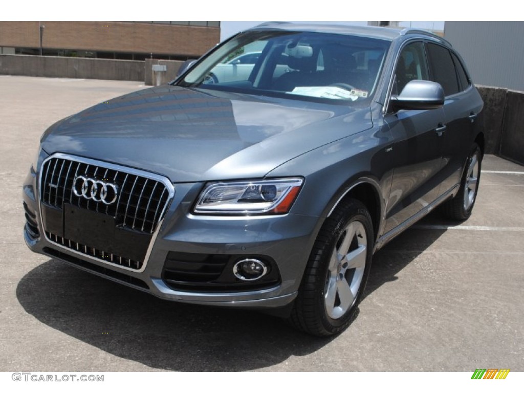 Monsoon Gray Metallic 2013 Audi Q5 2.0 TFSI hybrid quattro Exterior Photo #82703350