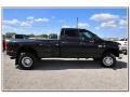 2007 Brilliant Black Crystal Pearl Dodge Ram 3500 SLT Quad Cab 4x4 Dually  photo #10