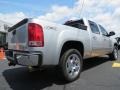 2011 Pure Silver Metallic GMC Sierra 1500 SLT Crew Cab 4x4  photo #7