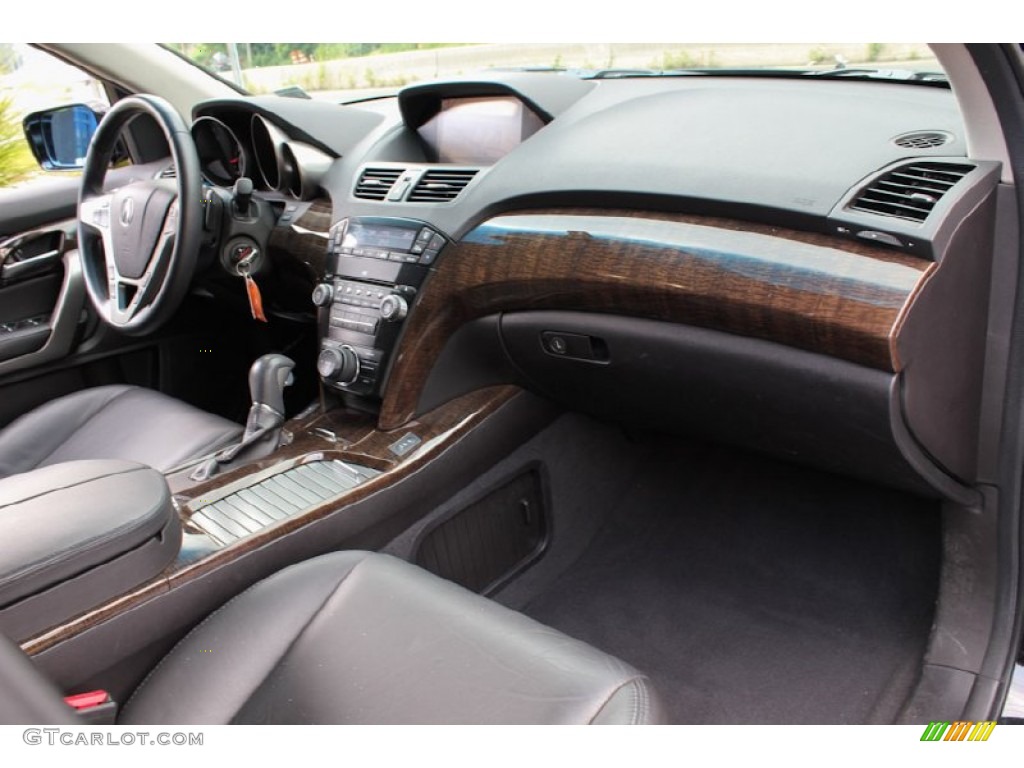 2010 Acura MDX Technology Ebony Dashboard Photo #82703549