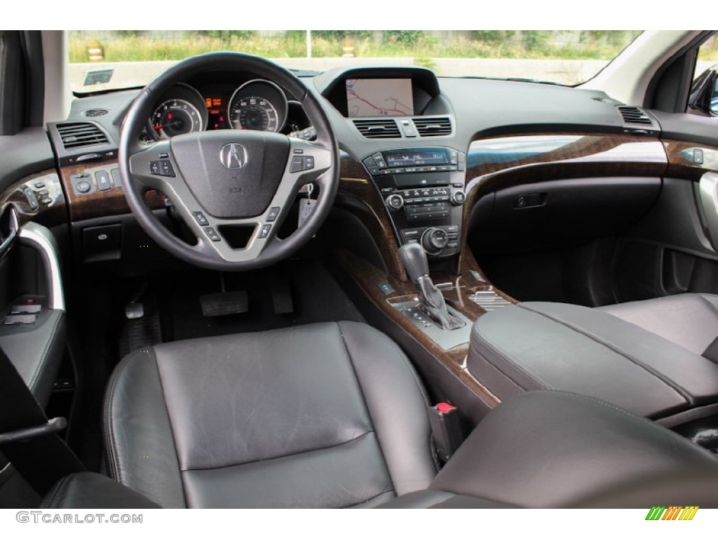 Ebony Interior 2010 Acura MDX Technology Photo #82703725