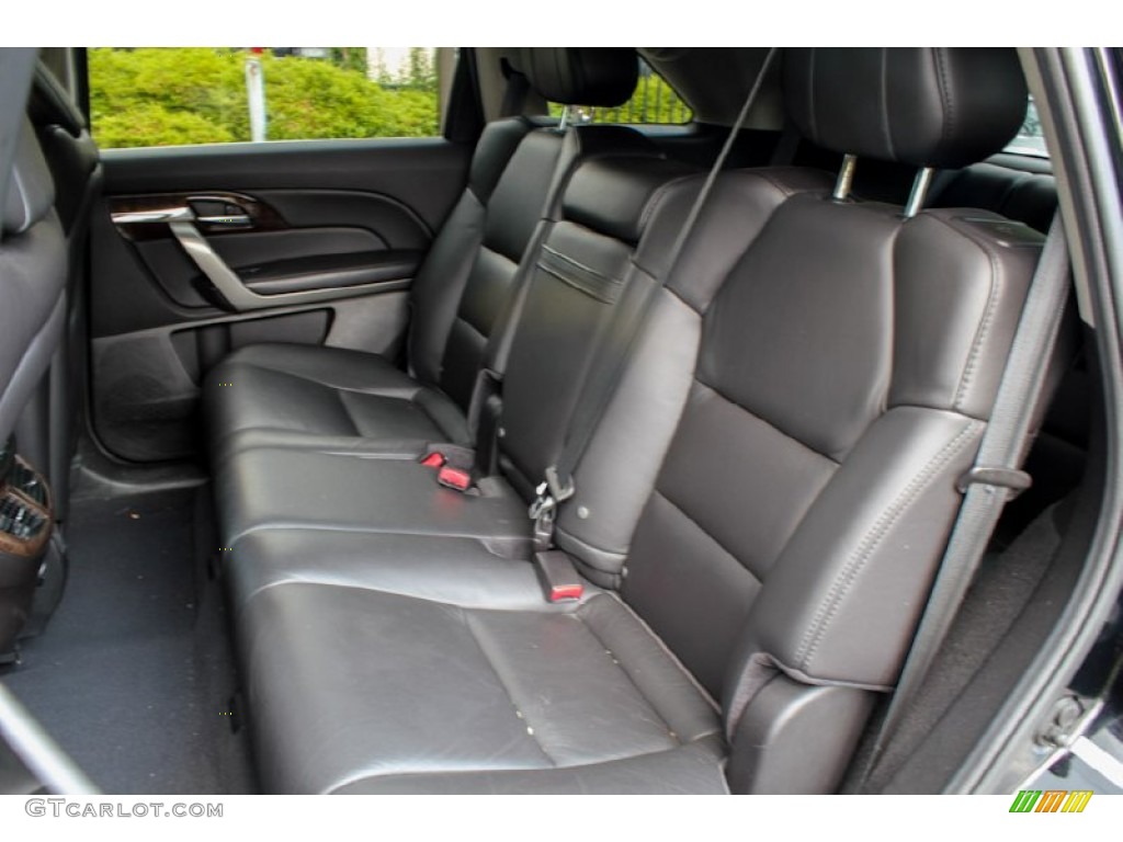 2010 Acura MDX Technology Rear Seat Photo #82703746