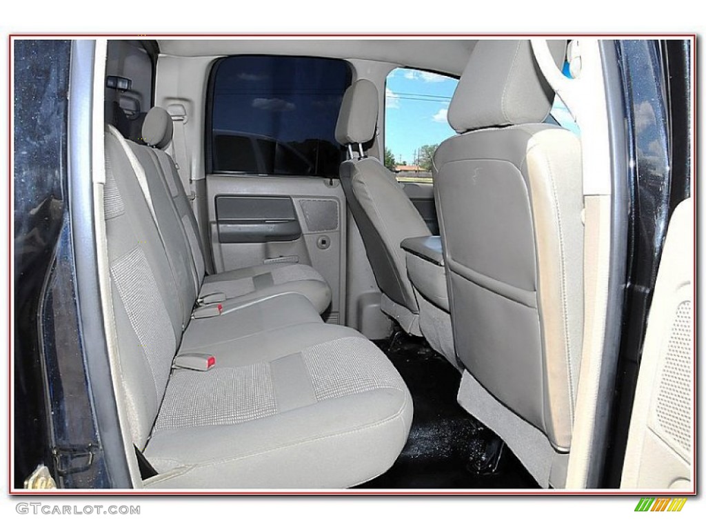 2007 Ram 3500 SLT Quad Cab 4x4 Dually - Brilliant Black Crystal Pearl / Medium Slate Gray photo #25