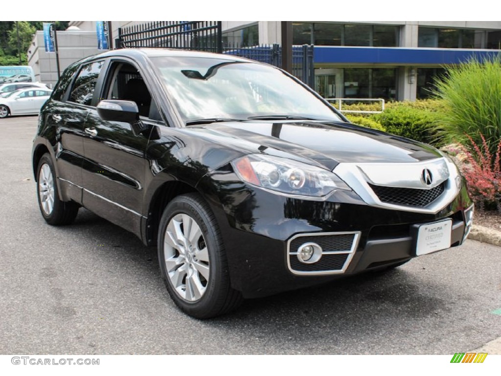 2010 RDX SH-AWD - Crystal Black Pearl / Ebony photo #1