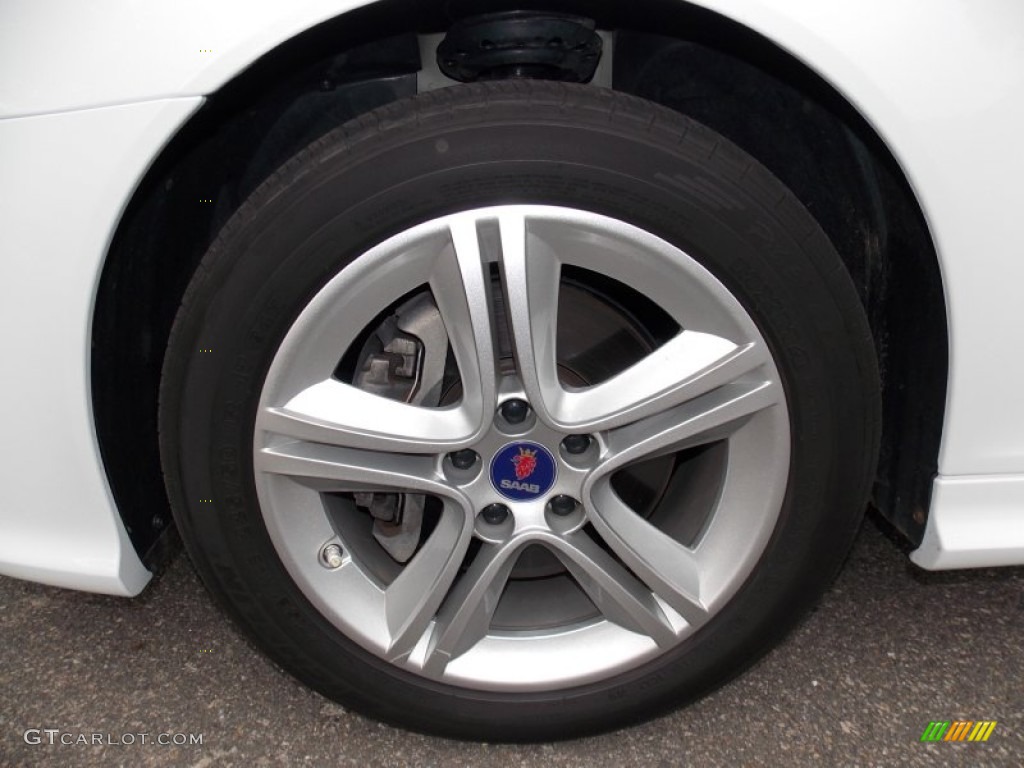 2011 Saab 9-3 Aero Sport Sedan XWD Wheel Photo #82704974