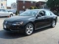 Black 2013 Volkswagen Passat 2.5L SE Exterior