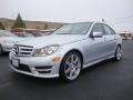 Iridium Silver Metallic 2012 Mercedes-Benz C 350 Sport Exterior