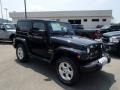 2013 Black Jeep Wrangler Sahara 4x4  photo #4