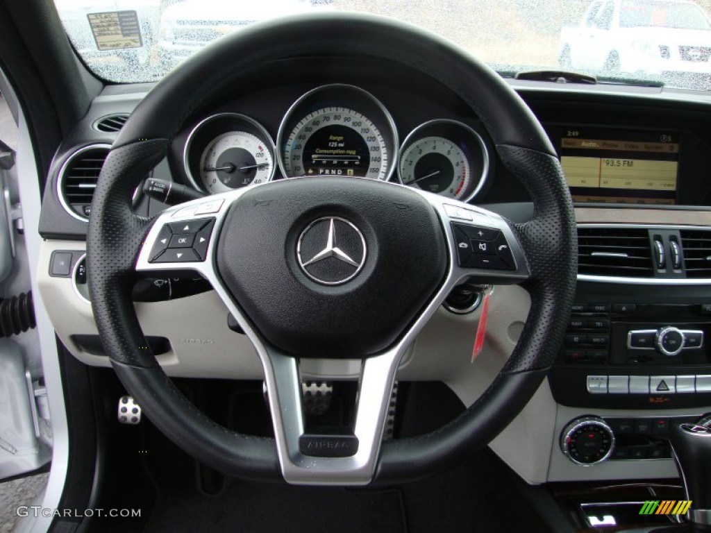 2012 Mercedes-Benz C 350 Sport Steering Wheel Photos