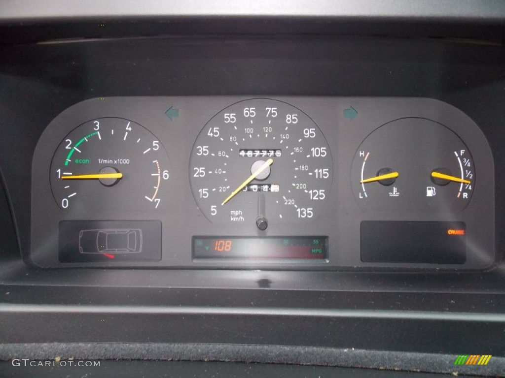 1995 Saab 9000 CS Turbo Gauges Photos