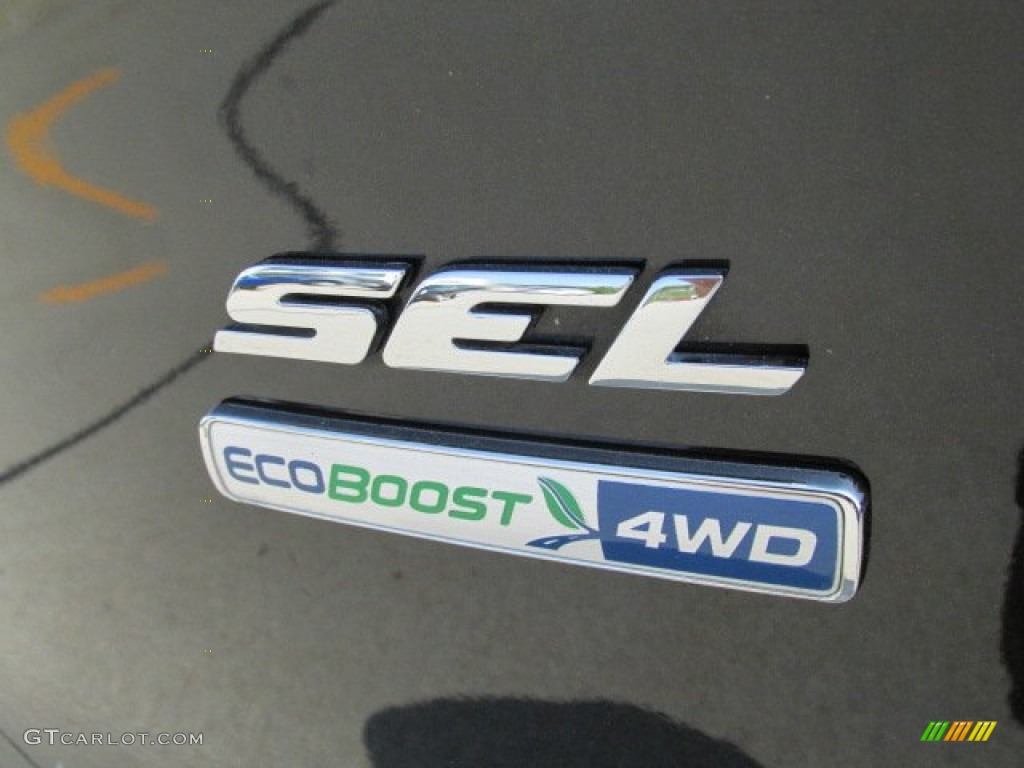 2013 Escape SEL 2.0L EcoBoost 4WD - Tuxedo Black Metallic / Charcoal Black photo #10