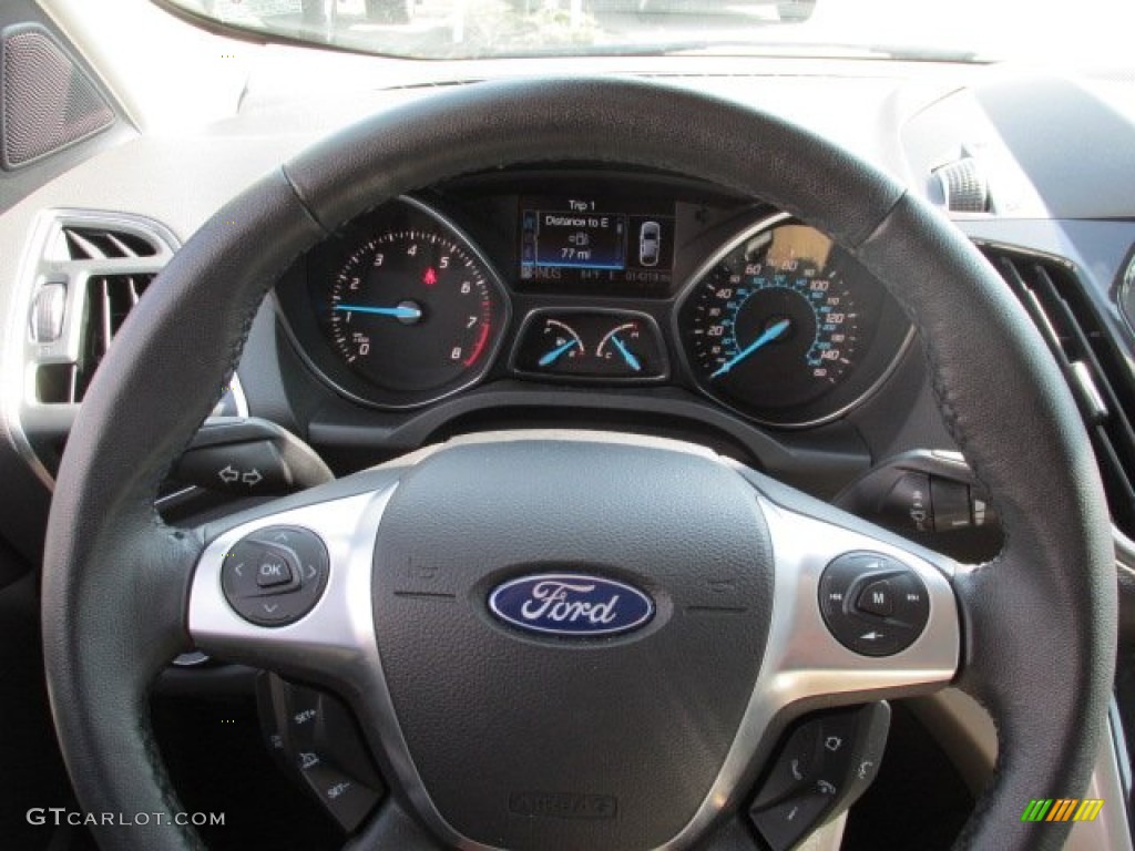 2013 Escape SEL 2.0L EcoBoost 4WD - Tuxedo Black Metallic / Charcoal Black photo #20