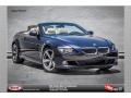 2008 Monaco Blue Metallic BMW 6 Series 650i Convertible #82672574