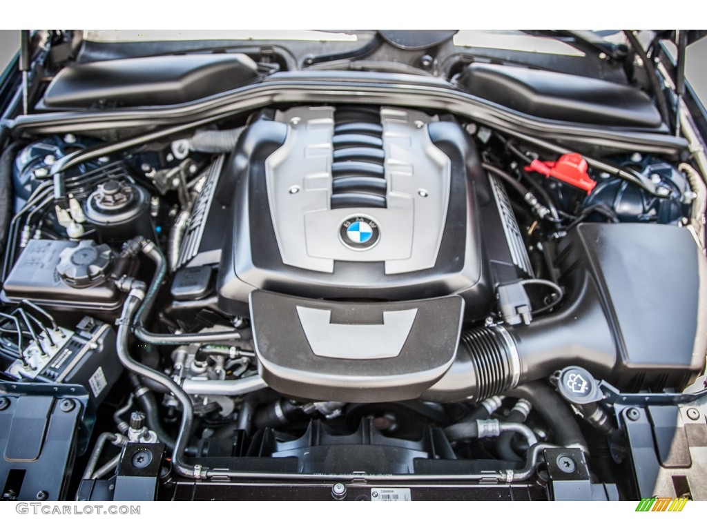 2008 BMW 6 Series 650i Convertible 4.8 Liter DOHC 32-Valve VVT V8 Engine Photo #82706425