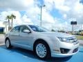 2010 Brilliant Silver Metallic Ford Fusion Hybrid  photo #7