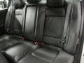 2010 Hyundai Genesis Jet Black Interior Rear Seat Photo