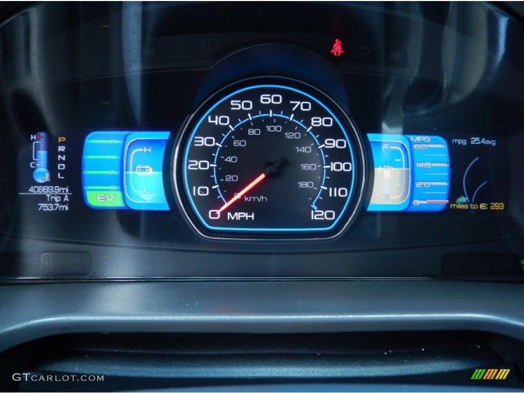 2010 Fusion Hybrid - Brilliant Silver Metallic / Medium Light Stone photo #23