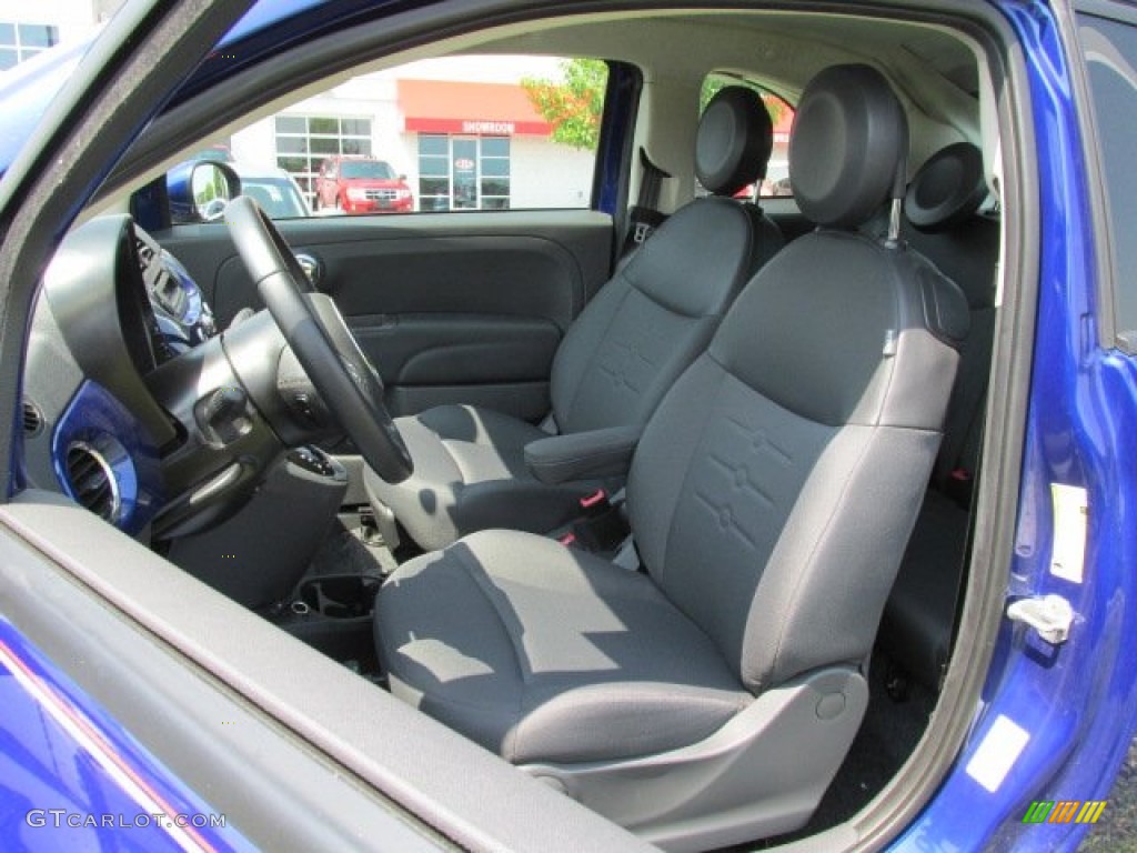 2012 Fiat 500 c cabrio Pop Front Seat Photo #82707092