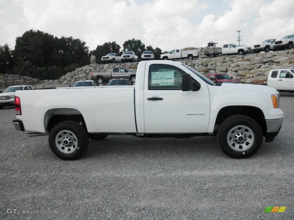 2014 Sierra 2500HD Regular Cab - Summit White / Dark Titanium photo #1